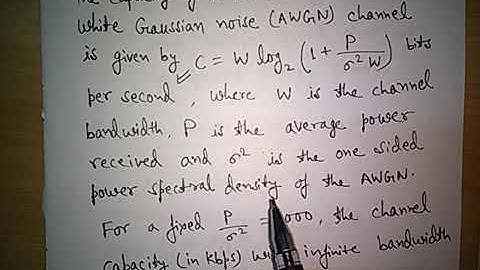 GATE EC Que- Shannon Channel Capacity Theorem Lecture by AKHILESH PANDEY