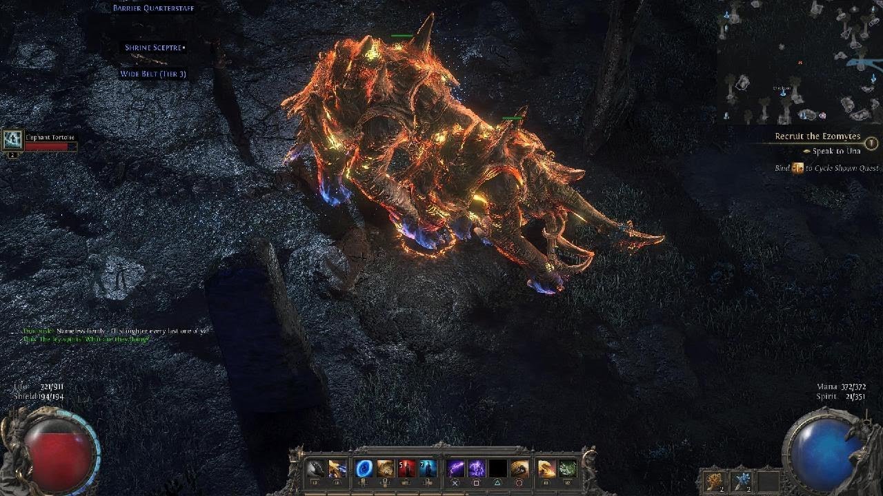 Poe fire minion build