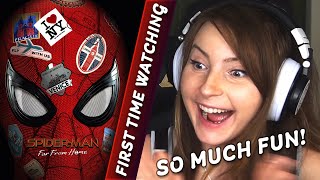 *SPIDER-MAN: FAR FROM HOME* IS TOP 3 SPIDERMAN MOVIE! (First Time Watching!)