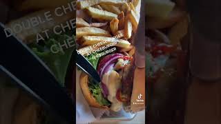 DOUBLE CHEESEBURGER AT CHEEBURGER CHEEBURGER SANDWICH