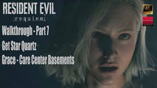 Resident Evil Requiem - Walkthrough Part 7 - Grace - Escape the Care Center - Basement