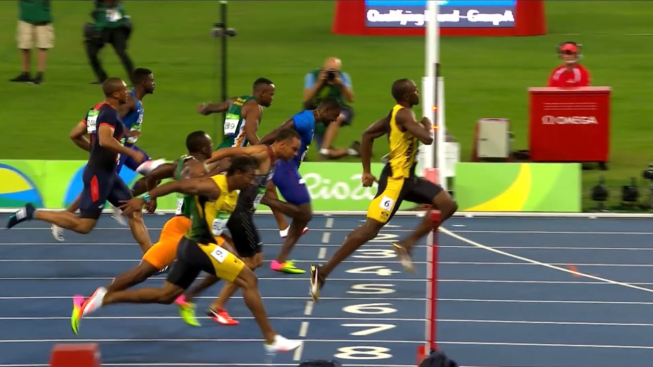 2016年 リオオリンピック】男子100m決勝 - YouTube