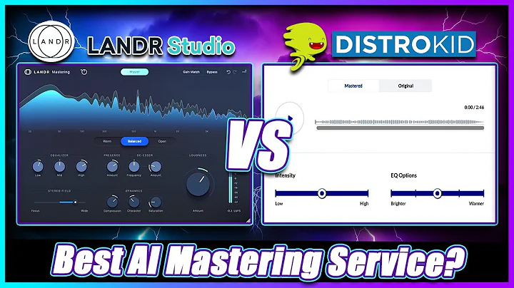 Landr Mastering Plugin vs. Distrokid Mixea: Which is the BEST AI Mastering Service?