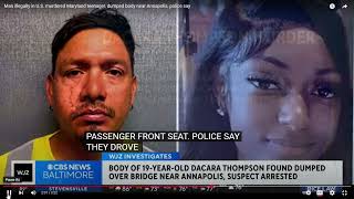 Dacara Thompson confirmed dead and man in custody
