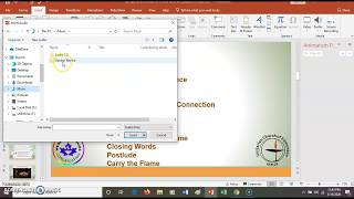 How to insert music (MP3) into powerpoint