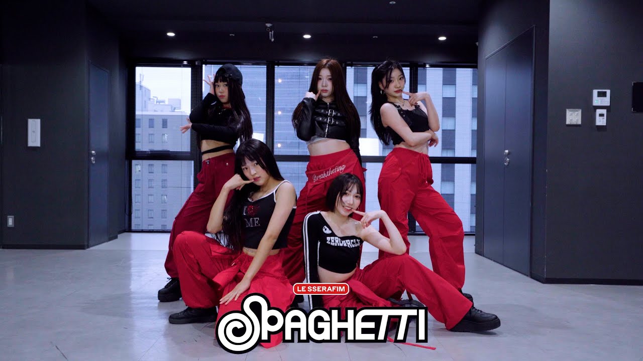 LE SSERAFIM - SPAGHETTI [4K] (Cover by JOY DANCE JAPAN) - YouTube