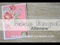 Altenew Peony Bouquet -  How to!