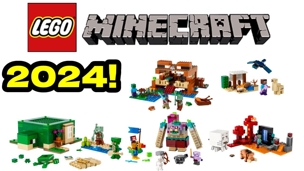 More 2024 LEGO Minecraft Sets Revealed - BricksFanz