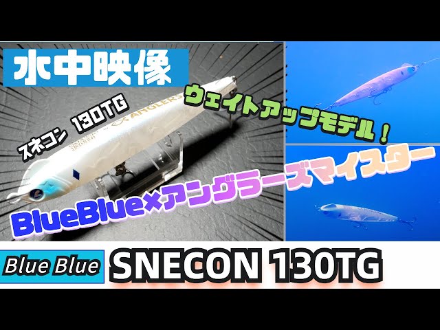 【水中映像】スネコン130TG！あのスネコンがウェイトアップ