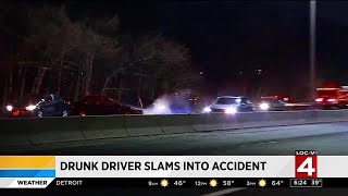 Drunk driver slams into accident in Rhode Island