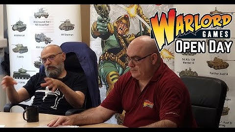 Warlord Games Open Day 2022 - Hail Caesar Seminar with Rick Priestley & Paul Sawyer