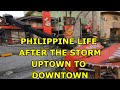 PHILIPPINE LIFE AFTER THE STORM.  UPTOWN TO DOWNTOWN CEBU CITY. CLEANUP AND RECOVERY
