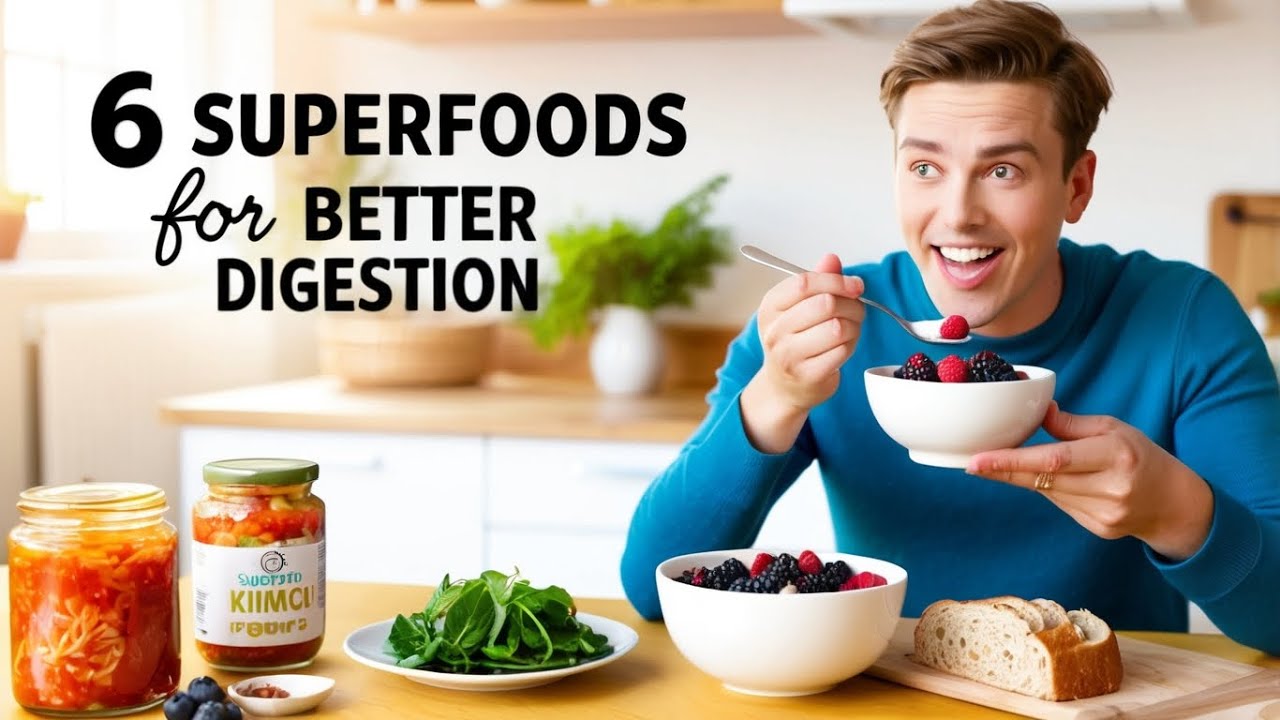 6 SUPERFOODS You Should Eat DAILY for a Healthier Gut! - YouTube