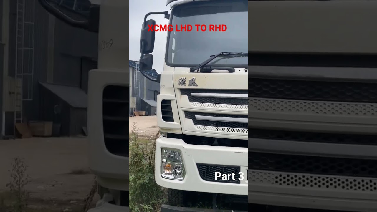 How To Convert LHD To RHD XCMG Truck Mixer Ready to Export 