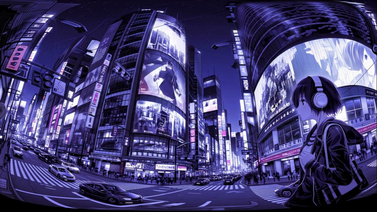 Neo Retro Cityscape - Modern 80s Japanese City Pop Instrumental