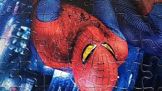 The Amazing SPIDER-MAN MARVEL Spider-Man Puzzle Games for kids Learning Toys screenshot 5