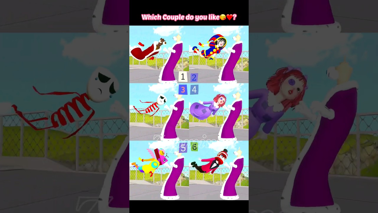 KISS💋 THE AMAZING DIGITAL CIRCUS (TADC) | ANIMATION 