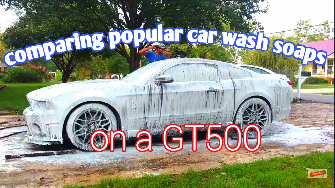 Comparing popular car wash soaps in my cheap foam cannon. YouTubePack