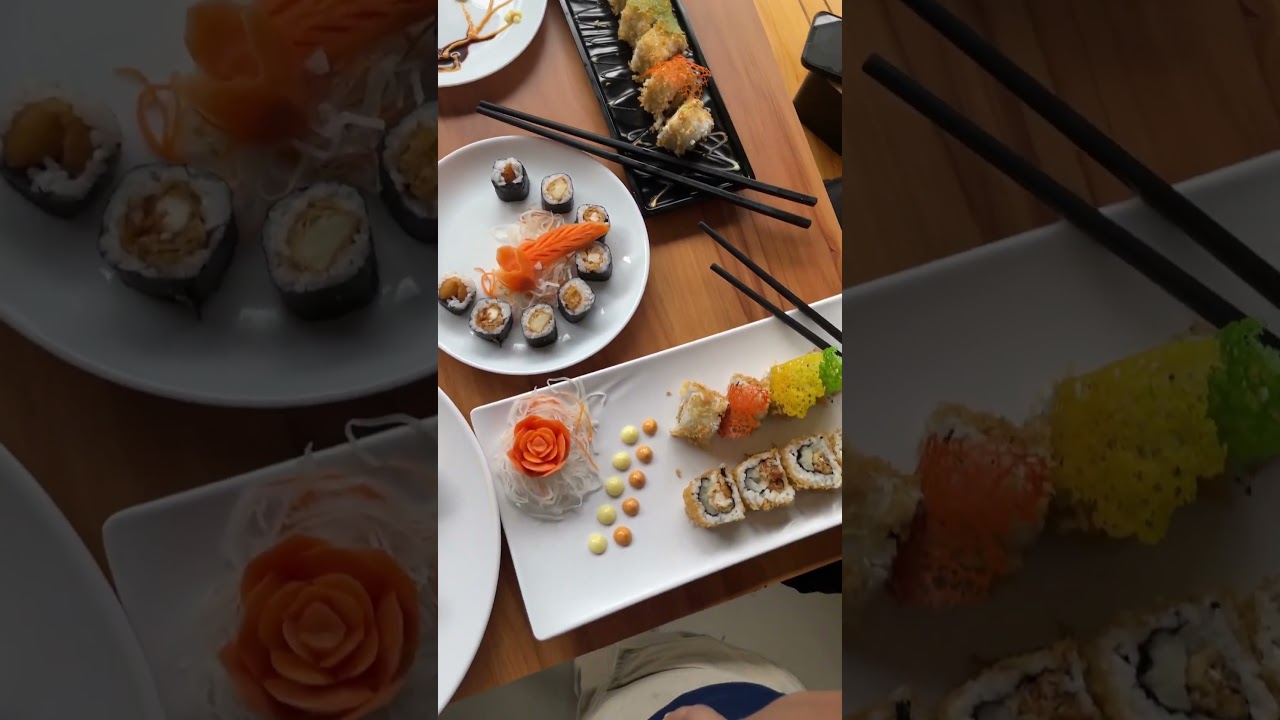 Sushi dojo ithari (Traning time making uramaki futomaki and hosomaki) 