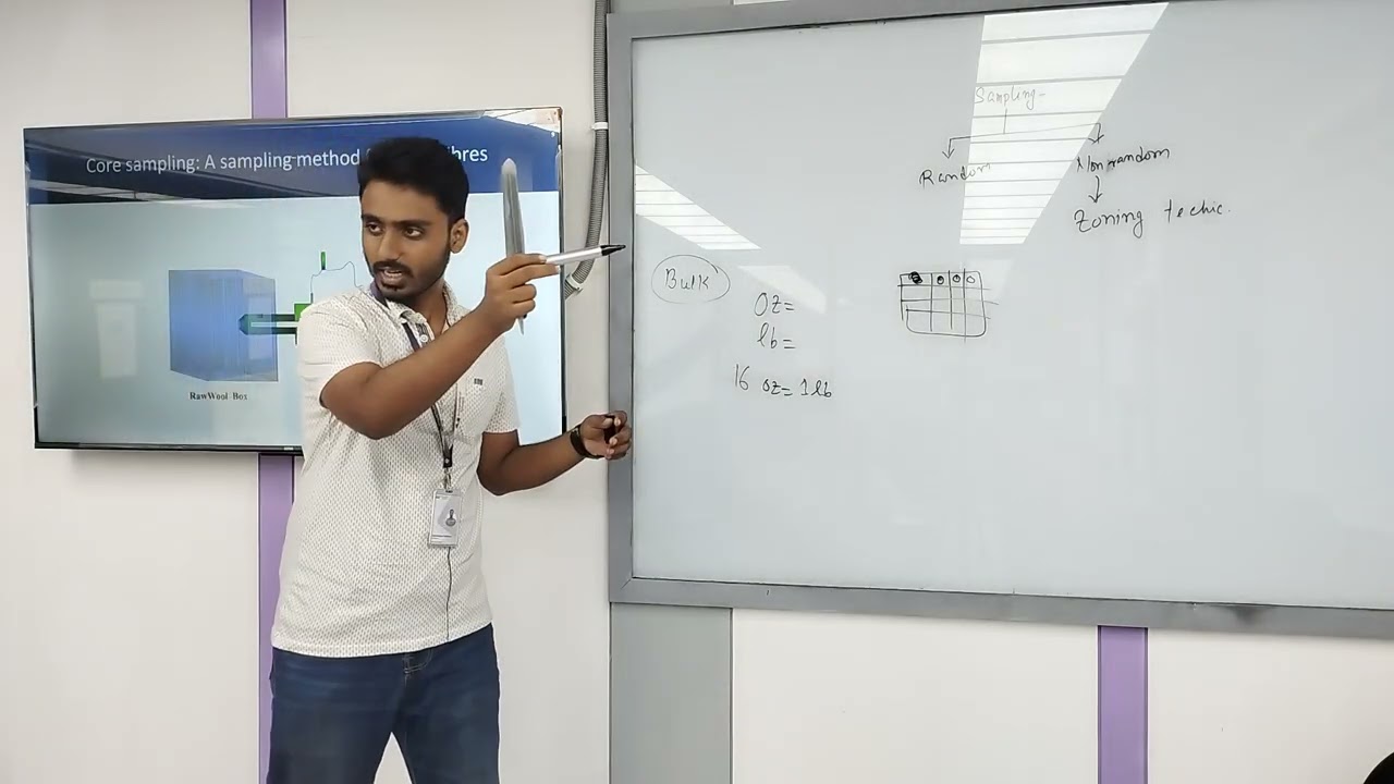 Textile Testing | Samplig part 2| Textile | Mahbubay Rabbani | University of Scholars