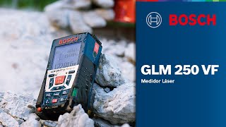  Bosch Glm250vf Medidor de distancia profesional Telémetro láser  GLM 250 Vf : Herramientas y Mejoras del Hogar