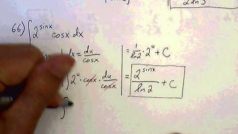 Calculus AB  Ch 5.5 homework