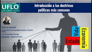 introducción a las principales doctrinas políticas actuales Prof. Sergio Yepez  UFLO Sociología