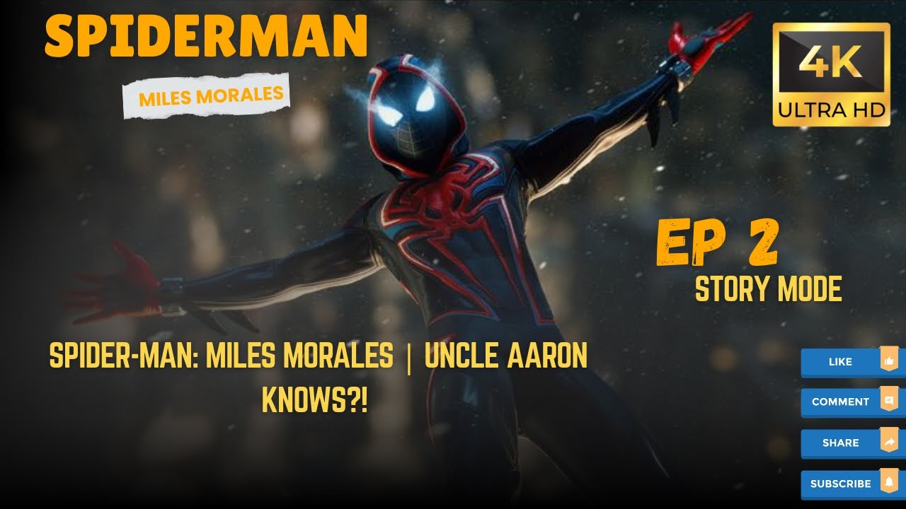 EP 2 - SPIDER-MAN: MILES MORALES | UNCLE AARON KNOWS?! The Harlem Train Yard Mission 🤯