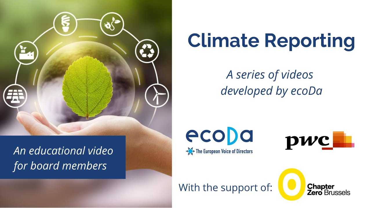 Climate Reporting explained by ecoDa and PwC with the support of ...
