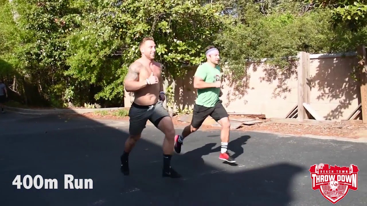 CrossFit Up Dog Beach Town Throw Down WOD 2 (2018) YouTube