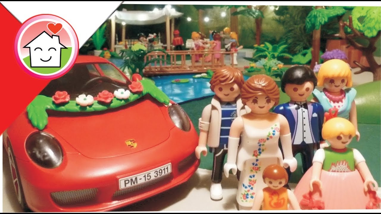 Playmobil po polsku Bajkowy slub / Rodziną Hauserów