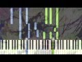 [Hyouka] ED Madoromi no Yakusoku Piano Synthesia Tutorial