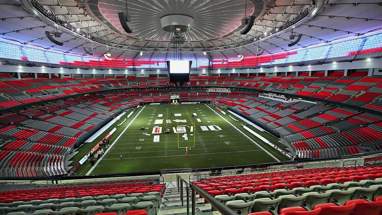 Northern Lights Display - The New BC Place