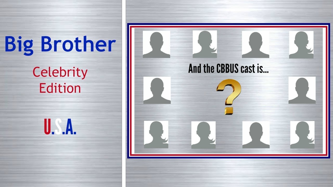 CBBUS -  Official Cast Revealed! | Celebrity Big Brother USA