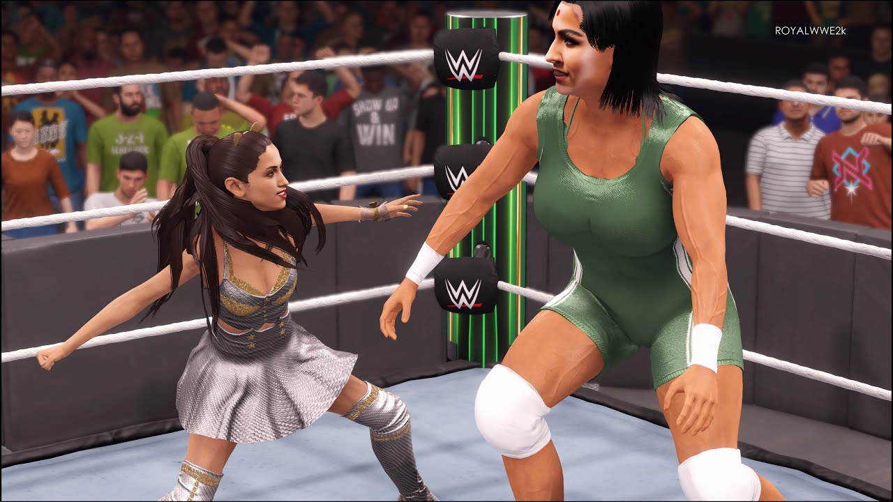 Ariana Grande vs. Indial Dangal Wrestler - WWE 2K22 ❤️🇮🇳
