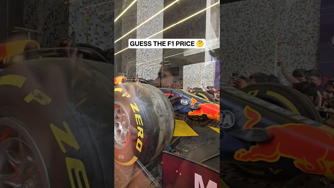 f1 car in mumbai public reaction 🤯👀 