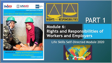 MODULE 6 - RIGHTS AND RESPONSIBILITIES PART 1