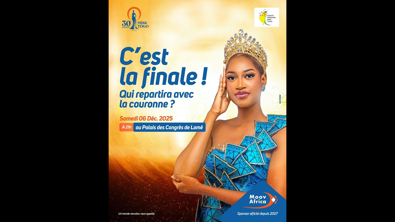 MISS TOGO 2026 EN DIRECT