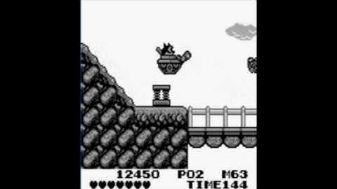Felix The Cat GB - level 1-2 and Boss