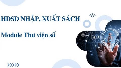 Web - Hướng dẫn nhà trường Nhập xuất sách Thư viện