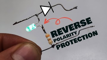 Reverse polarity protection with diode