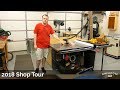 2018 Shop Tour | Woodworking Shop Tour