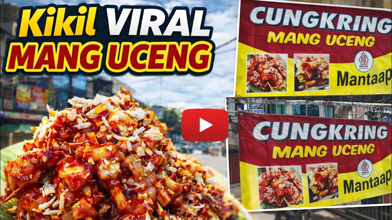 Liburan di Bogor Makin Lengkap! Jajan Cungkring Mang Uceng Suryakencana 