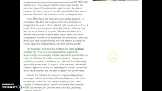 TCI: Lesson 11, Section 5 Reading