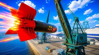 Testing Every Bomb x4 on Warships in the Harbor! GMod