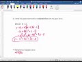 Notes 6.2 (cont) - Writing Polynomials Using the Zeros - HonAlg2