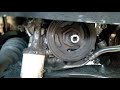 How to remove a Honda crankshaft pulley