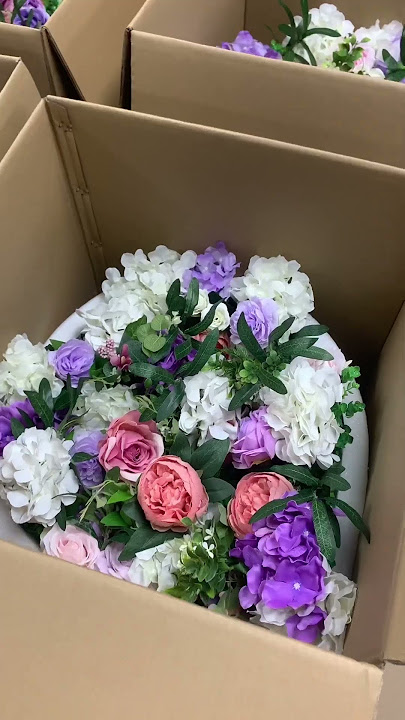 Angela Flower Wedding Backdrop Deco Floral Arrangement #diy #floraldesign #backdrop #weddingstyle