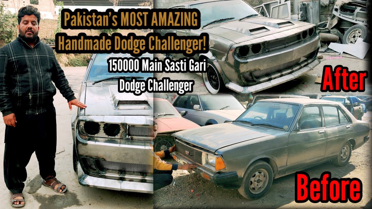 Pakistan's MOST AMAZING Handmade Dodge Challenger! 