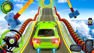 Mega Ramp Car Stunts Game | Impossible Crazy Tracks Car Drive screenshot 5